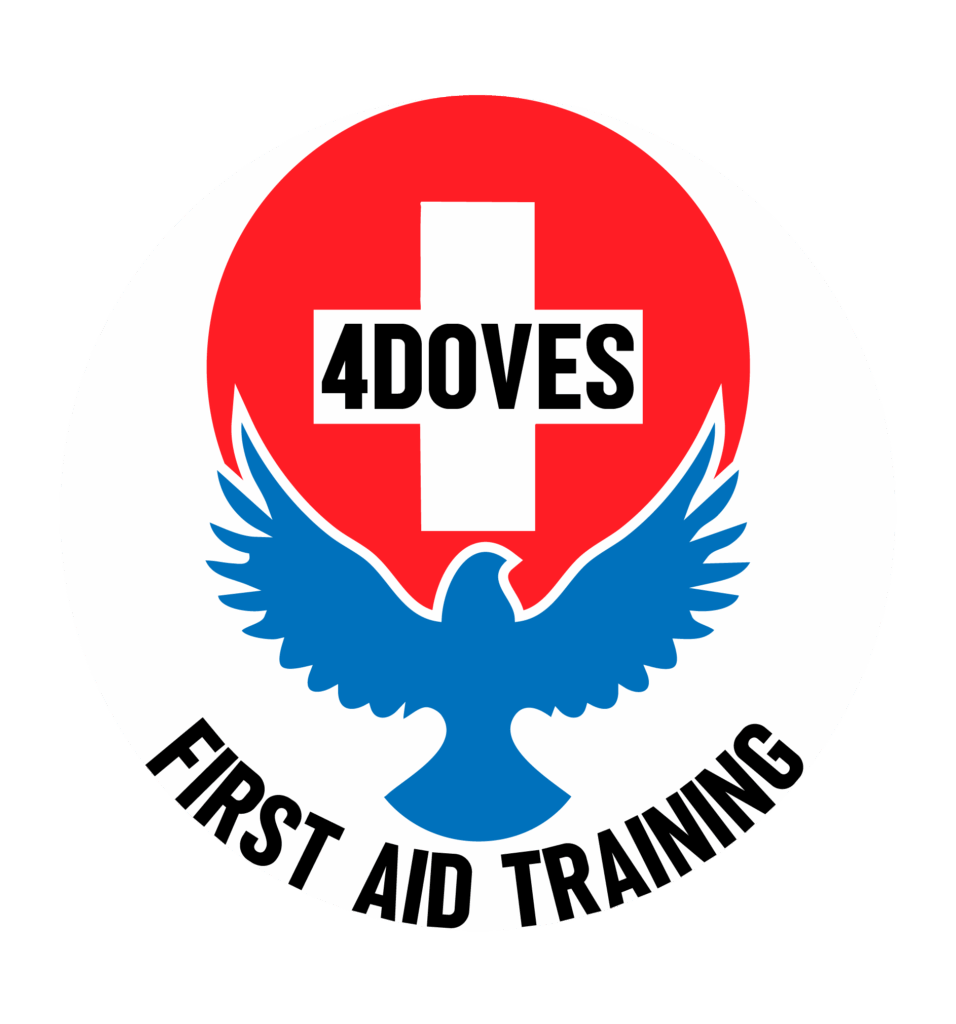 4 Doves First Aid Training Logo designed by BzCreative